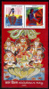 India 2006 Childrens  Day Miniature, MS, Flute Music, Archer, Mythology Painting, Reptile, Lotus Flower, - Nuevos