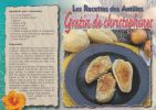 Cp , RECETTES , Cuisine Antillaise , Gratin De Christophines - Recetas De Cocina