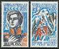 FRENCH ANTARTICA - 1975 ROSS COMMEMORATIONS - Ungebraucht