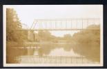 RB 878 - Early Real Photo Postcard - River Thames - Error "Tnames" Kent Bridge Ontario Canada - Otros & Sin Clasificación