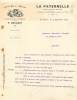 FACTURE LETTRE ASSURANCE : PARIS . LA PATERNELLE . 19194. - Banco & Caja De Ahorros