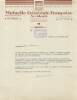 FACTURE LETTRE ASSURANCE : JAVRON . MUTUELLE GENERALE FRANCAISE . 1935 . - Banco & Caja De Ahorros