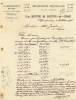 FACTURE LETTRE ASSURANCE : BORDEAUX . ASSURANCES MUTUELLES : LA SEINE & SEINE ET OISE . 1918 . - Banco & Caja De Ahorros