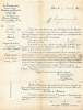 FACTURE LETTRE ASSURANCE : PARIS . LE CONSERVATEUR . 1874 . - Bank En Verzekering