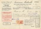 FACTURE LETTRE ASSURANCE : AGEN . ANCIENNE MUTUELLE . QUITTANCE . - Bank & Insurance