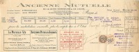 FACTURE LETTRE ASSURANCE : AGEN . ANCIENNE MUTUELLE . 1930 . QUITTANCE . - Bank & Versicherung