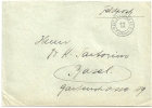 Feldpost Brief  "Lst.Kanonier Kp.12"           Ca. 1940 - Poststempel