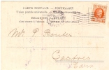 REF LBR34 - BELGIQUE - CARTE POSTALE COMMERCIALE "S.TE EXPORTATION SUCRES"  VOYAGEE ANVERS / CASTRES 1924 - Cartas & Documentos