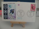 *FDC - Le Slalom Et Descente - Jeux Olympiques D'Hiver 1968 - 38 Grenoble - Winter 1968: Grenoble