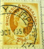 Rhodesia & Nyasaland 1954 Queen Elizabeth II 2.5d - Used - Rhodesië & Nyasaland (1954-1963)