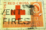 Rhodesia & Nyasaland 1963 Red Cross Centenary 3d - Used - Rhodésie & Nyasaland (1954-1963)