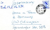 Great Britain- Cover Posted From Hermitage-Newbury Berkshire/ England [11.1.1956] To Erlangen-Bavaria/ Germany - Lettres & Documents