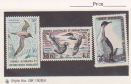 French Southern Antarctic Terr Scott # 12-14  MH Birds Catalogue $14.50 - Ungebraucht