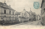 14 SAINT PIERRE SUR DIVES  L'ECOLE COMMUNALE ET LA RUE DE CAEN - Other & Unclassified