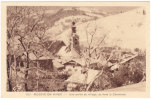 531   MEGEVE  EN  HIVER   -  Une  Partie  Du  Village, Au  Fond  Le  Christomé - Megève