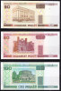 T)BELARUS NOTE 20 ,50 ,100 RUBLEI 2000  UNC.- - Arabia Saudita