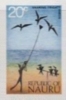 NAURU 1973. Games Drake Frigate Bird 20c. IMPERF.   [non  Dentelé,Geschnitten,no Dentado,non Dentellato,ogetande] - Nauru