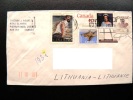 Cover Sent From CANADA To Lithuania, 1993, Legendary Rescuer, Queen - Enveloppes Commémoratives