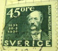 Sweden 1936 300th Anniversary Of Postal Service A W Roos Post Master General 45ore - Used - Gebraucht