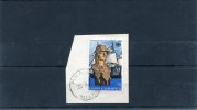 Greece- Miaoulis' "Ares" 15dr. Stamp On Fragment With Bilingual "MILOS (Cyclades)" [20.10.1983] X Type Postmark - Marcofilie - EMA (Printer)