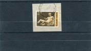 Greece- "Dionyssus" 15dr. Stamp On Fragment With Bilingual "PAROS (Cyclades)" [12.4.1984] X Type Postmark - Marcofilia - EMA ( Maquina De Huellas A Franquear)