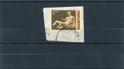 Greece- "Dionyssus" 15dr. Stamp On Fragment With Bilingual "PAROS (Cyclades)" [29.3.1984] X Type Postmark - Marcofilia - EMA ( Maquina De Huellas A Franquear)
