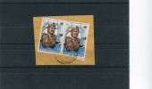 Greece- Babas´ "Epameinondas" 40dr Stamps In Pair On Fragment W/ Bilingual "PAROS (Cyclades)" [2.9.1983] X Type Postmark - Postmarks - EMA (Printer Machine)