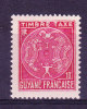 GUYANE Taxe N°22 Neuf Sans Charniere - Unused Stamps