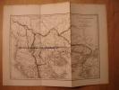 GRAVURE ANCIENNE De 1845 - CARTE DE LA GRECE SEPTENTRIONALE - ATLAS DE ROLLIN Par A.H. DUFOUR - 36cm X 26cm - TBE - Carte Geographique