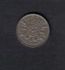 GREAT BRITAIN    2  SHILLINGS  1959  (KM # 906) - J. 1 Florin / 2 Shillings