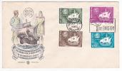 ARGENTINA UPAE UPAEP 1960 COLUMBUS FDC COVER AND 4 MAXI CARDS - Christoffel Columbus