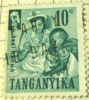 Tanganyika 1961 District Nurse And Child 10c - Used - Tanganyika (...-1932)