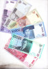 RT)2012 INDONESIA COMPLETE SET 2000,5000,10000,20000,500 00,100000 RUPIAH UNC BANKNOTE - Indonesia