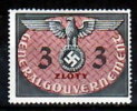 Generalgouvernement  Dienst Mi.-Nr.  14 */unused  (d9222) - Occupation 1938-45