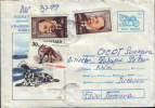 Romania-Postal Stationary Envelope 1996-Pollution Destroys The Polar Fauna - Umweltverschmutzung