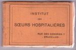 Institut Des Soeurs Hospitalières  Rue Des Cendres 7 Bruxelles. Carnet De 20 Cartes - Salute, Ospedali