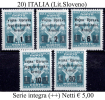 Italia-F00020 - Yugoslavian Occ.: Slovenian Shore