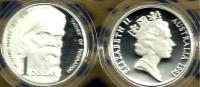 AUSTRALIA $1 100 YEARS OF HENRY PARKS MAN 1996 AG SILVER PROOF QEII  READ DESCRIPTION CAREFULLY!! - Altri & Non Classificati