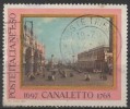 ITALY 1968 Death Bicentenary Of Canaletto (painter). - 50l St. Mark´s Square, Venice (Canaletto) FU - 1961-70: Usati