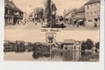 0-2860 LÜBZ, 4-Bild-karte, Landpoststempel  "Vietlübbe über Lübz", Briefmarke Fehlt - Lübz