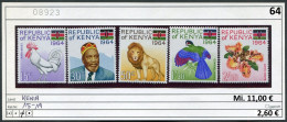 Kenia 1964 - Kenya 1964 - Michel 15-19 - ** Mnh Neuf Postfris - Kenya (1963-...)