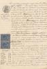 1892 - Double Fiscaux COPIES Sur Acte De Lannion - Autres & Non Classés