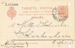 6763. Entero Postal Barcelona 1911 A Alemania, Variedad Cartulina, Edifil Num 53E - 1850-1931