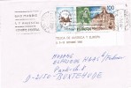 Carta PALAMOS (Gerona) 1984. Viñeta Expamer. Label, Cinderella - Storia Postale