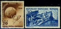 1949 UPU 75 Years,Romania,Mi.1189-119 0,MNH - Neufs