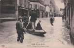 CRUE De La SEINE/ PARIS/ PASSAGEdes HABITANTS à JAVEL - C 1790 - - Disasters