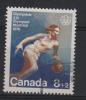 Canada 1976 8 + 2 Cent Olympic Basketball Semi Postal Issue #B10 - Usados