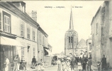 89 - CHEROY - L'Eglise - Le Marché - Belle Animation - Cheroy