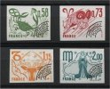 FRANCE, PRECANCEL / PREO 1978 ZODIAC IMPERFORATED, MNH - Non Classés