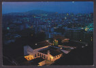 Italy PPC Sardegna Nouro Panorama Notturno General View By Night Bei Nacht Sent 1988 To Danimarca - Nuoro